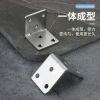 Large Angle code 90-degree right-angle fixator, Angle iron L-shaped triangular bracket, layer plate support, furniture connection piece accessories Specification image